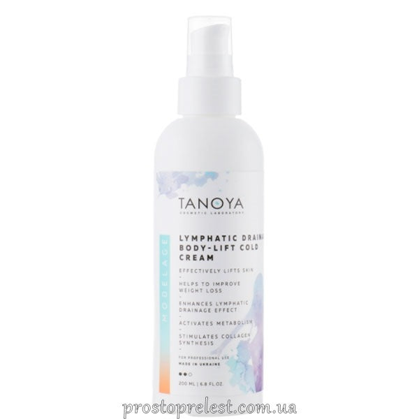 Tanoya Lymphatic Drainage Cream - Антицеллюлитный крем с охлаждающим эффектом