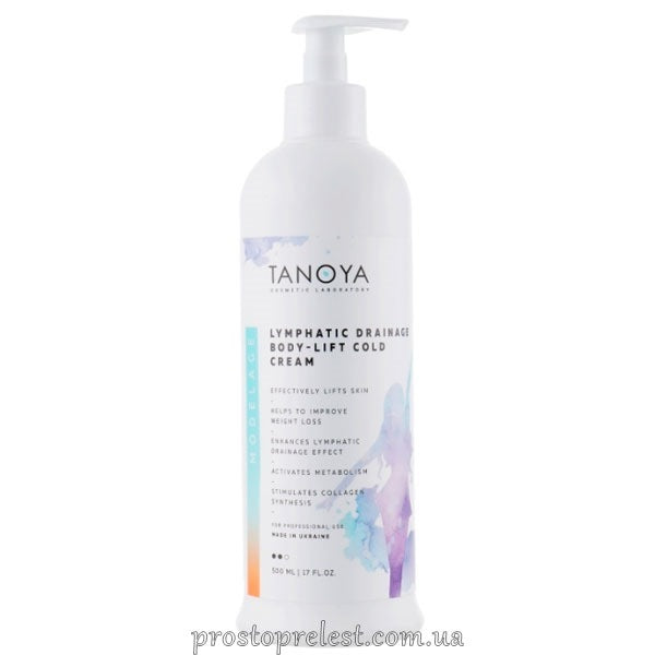 Tanoya Lymphatic Drainage Cream - Антицеллюлитный крем с охлаждающим эффектом