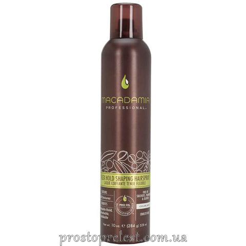 Macadamia Flex Hold Shaping Hairspray - Спрей-аерозоль Рухома фіксація
