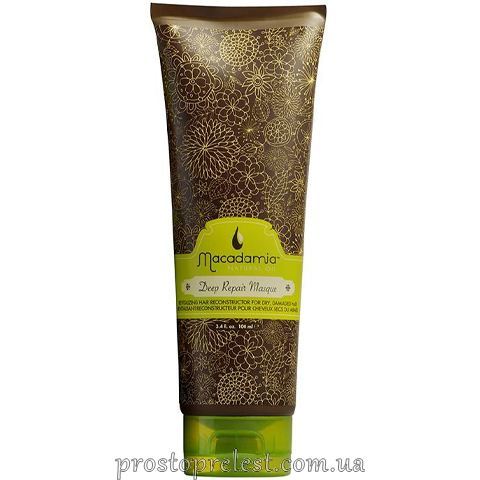 Macadamia Natural Oil Deep Repair Mask - Оживляючий реконструктор сухого, пошкодженого волосся