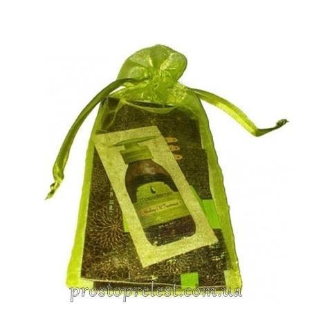 Macadamia Natural Oil (sh/10ml + mask/15ml + oil/3ml) Святковий подарунковий набір (маска 15 мл, шампунь 10 мл, догляд, 3 мл)