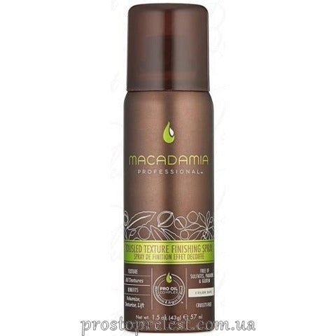 Macadamia Tousled Texture Finishing Spray - Финиш-спрей аэрозоль Небрежная укладка