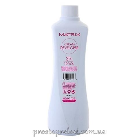 Matrix Cream Developer 10 Vol. 3 % - Крем-окислювач для волосся 3%