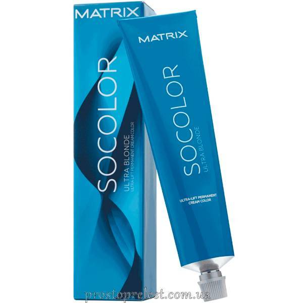 Крем-фарба блонд з низьким вмістом аміаку 90 мл - Matrix SoColor Ultra Blonde