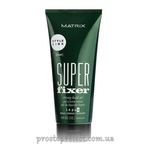 Matrix Style Link Super Fixer Strong Hold Gel - Гель для укладки волосся сильної фіксації