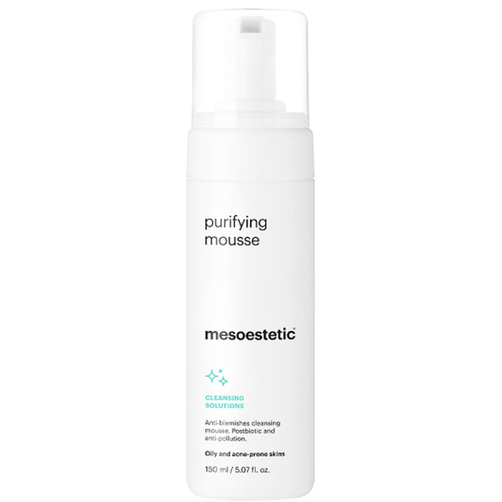 Очищуючий мус для проблемної шкіри - Mesoestetic Acnelan Purifying Mousse