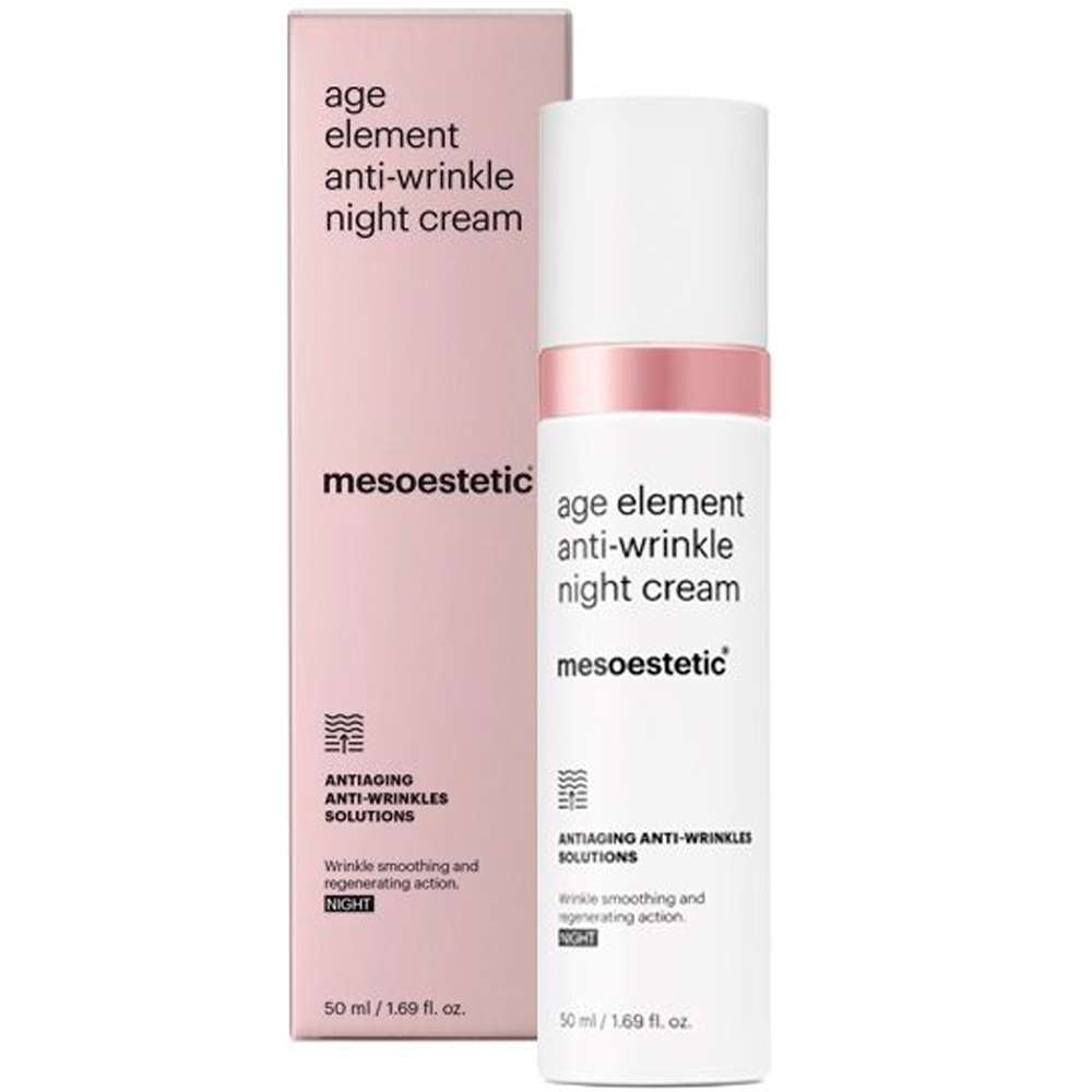 Нічний інтенсивний регенеруючий крем від зморшок - Mesoestetic Age Element Anti-Wrinkle Night Cream