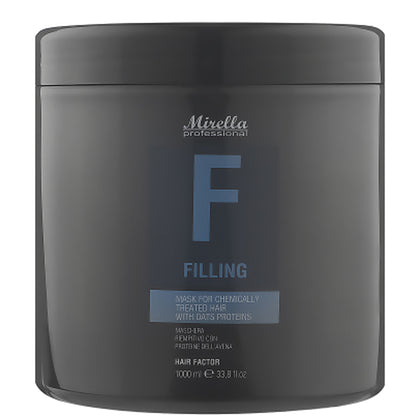 Маска для реконструкции волос с овсом - Mirella Professional F Filling Mask