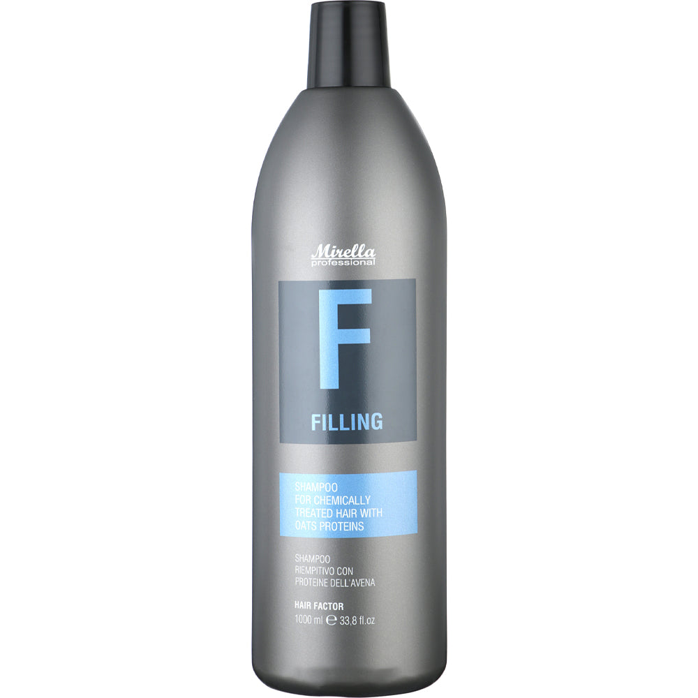 Шампунь для реконструкціі волосся з вiвсом - Mirella Professional F Filling Shampoo