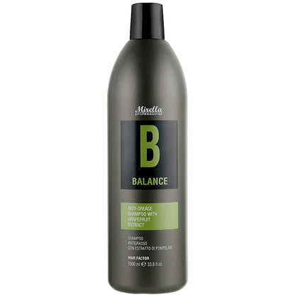 Mirella Professional B Balance Shampoo - Шампунь для волос, склонных к жирности, с экстрактом грейпфрута