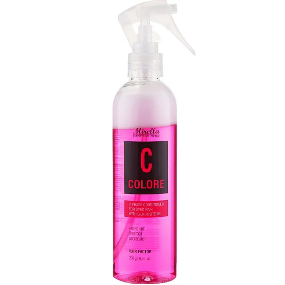 Mirella Professional Basic Salon C Colore 2-Phase Conditioner - Двухфазный кондиционер для окрашенных волос с термозащитой