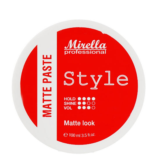 Матова моделююча паста для укладання волосся - Mirella Professional Style Matte Paste