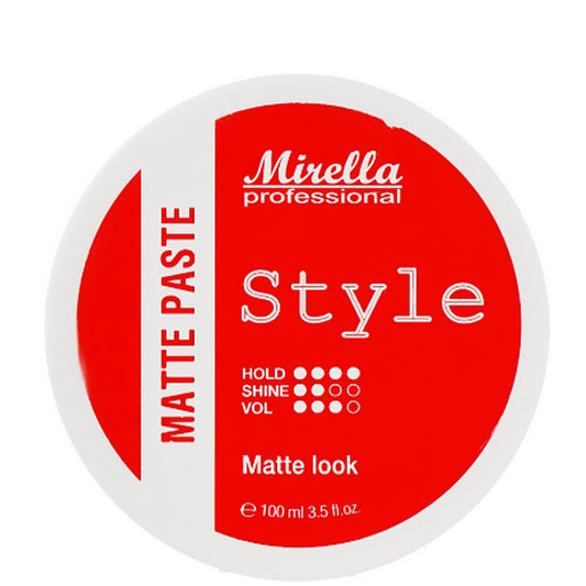 Матовая моделирующая паста для укладки волос - Mirella Professional Style Matte Paste