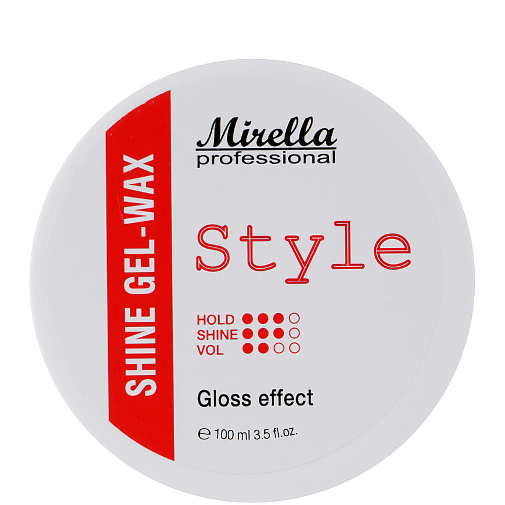 Блестящий гель-воск для укладки волос - Mirella Professional Style Shine Gel-Wax