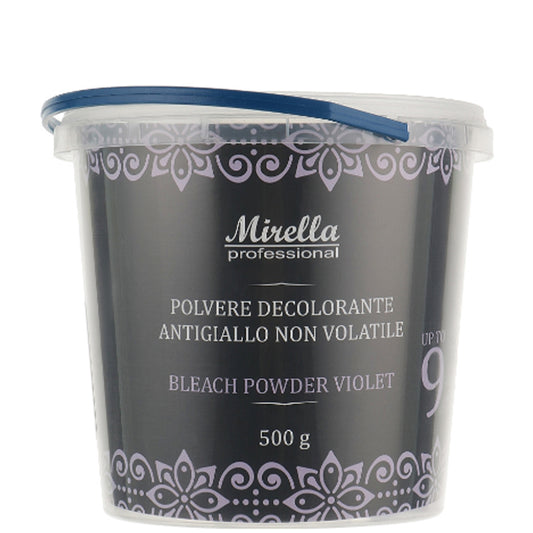 Mirella Professional Violet Bleach Powder - Пудра для освітлення 9+, фіолетова