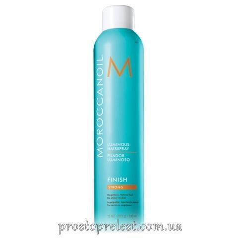 Moroccanoil Luminous Hairspray Strong Hold - Лак для волосся сильної фіксації