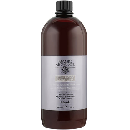Кондиціонер для сяйва світлого волосся - Nook Magic Arganoil Ritual Blonde 1000 мл