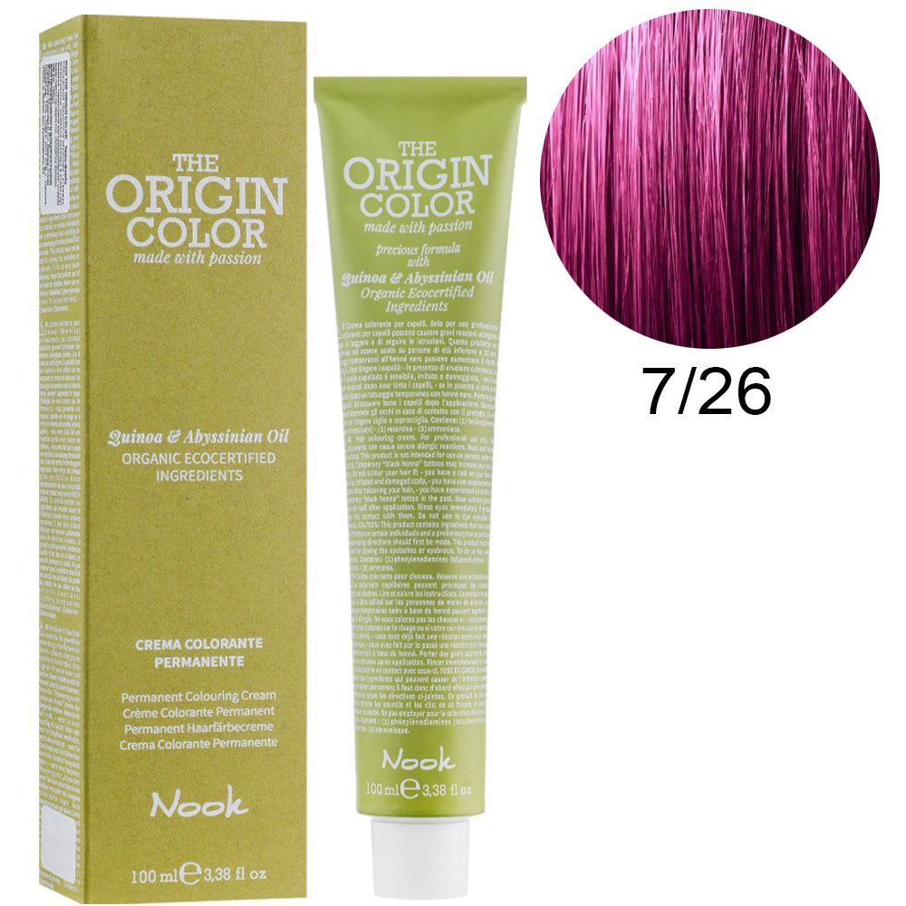 Крем-фарба для волосся 100мл - Nook The Origin Color Cream 100ml