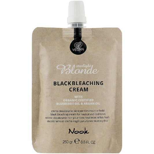 Освітлюючий крем Чорний - Nook The Service Color Black Bleaching Cream