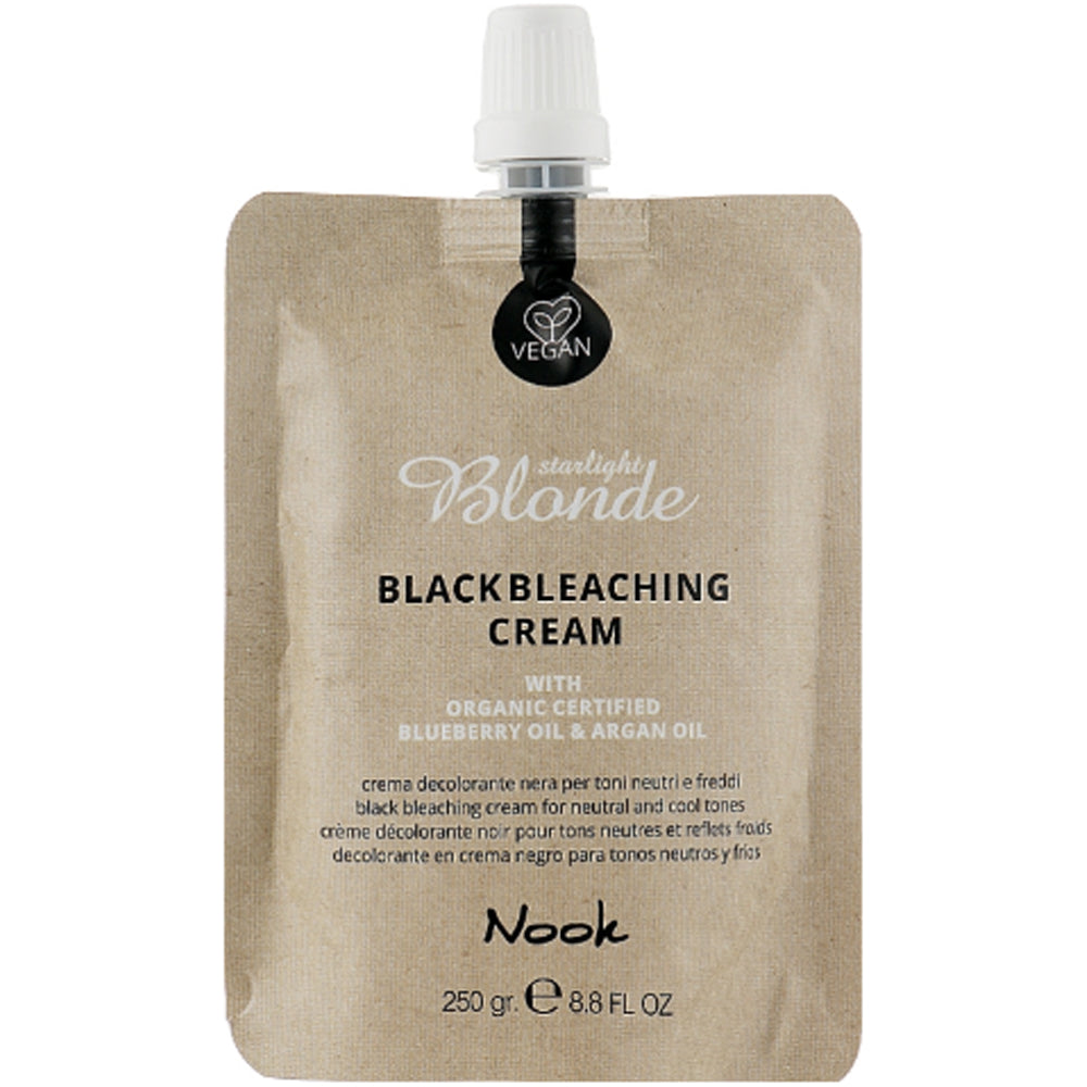 Освітлюючий крем Чорний - Nook The Service Color Black Bleaching Cream