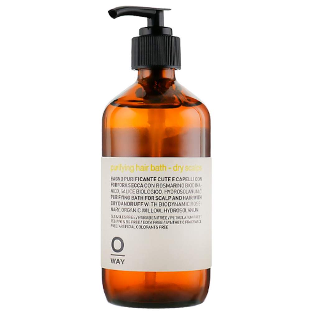 Oway Purifying Hair Bath Dry Scalps - Шампунь від лупи для сухої шкіри голови