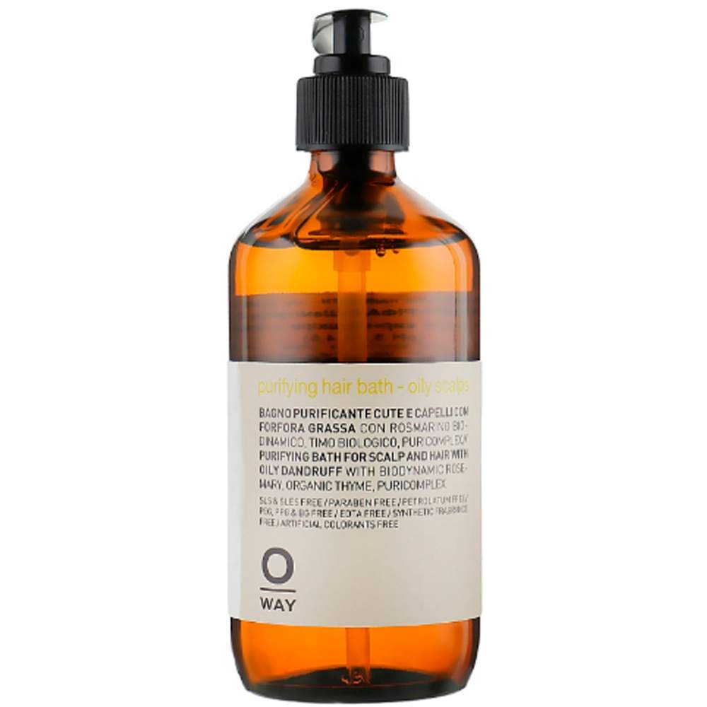 Oway Purifying Hair Bath Oily Scalps - Шампунь від лупи для жирної шкіри голови