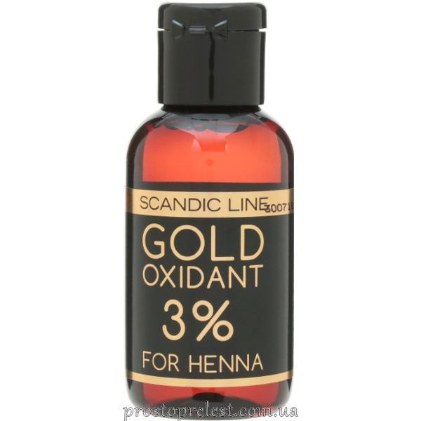 Profis Gold Oxidant For Henna 3% - Окислительная эмульсия для бровей и ресниц