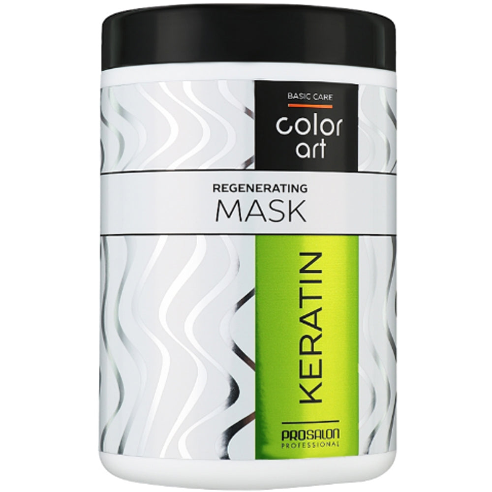 Регенеруюча маска з кератином для волосся - Prosalon Basic Care Color Art Regenerating Mask