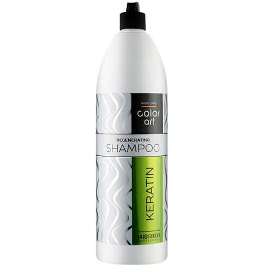 Регенерирующий шампунь с кератином для волос - Prosalon Basic Care Color Art Regenerating Shampoo