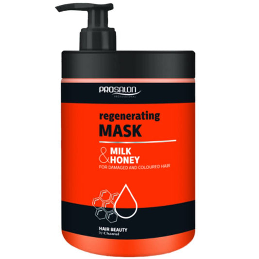 Prosalon Hair Care Regenerating Mask - Маска регенеруюча Молоко і Мед з дозатором