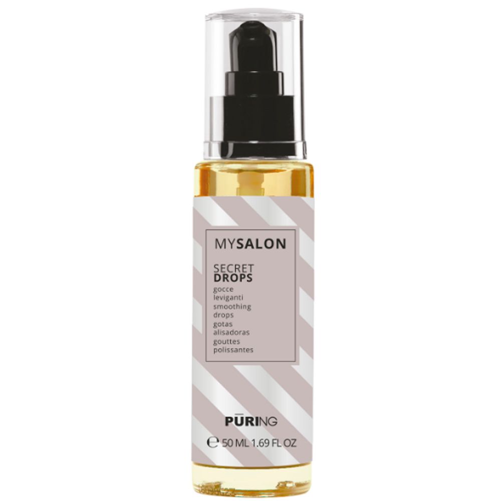Puring MySalon Secret Drops Linseed Oil - Рідкі кристали з лляною олією