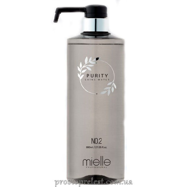 Шампунь для чутливої шкіри голови та фарбованого волосся - Mielle Professional Purity Shine Water Shampoo Mild №2