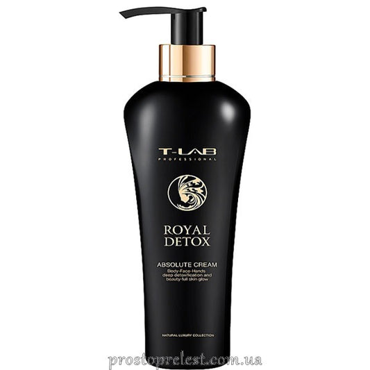 T-Lab Professional Royal Detox Absolute Cream - Крем для детоксикації обличчя, рук та тіла