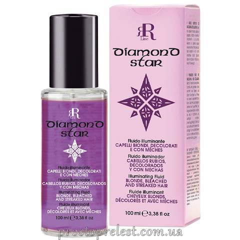 RR Line Diamond Star Illuminating Fluid -Флюїд для світлого, знебарвленого і мелірованого волосся