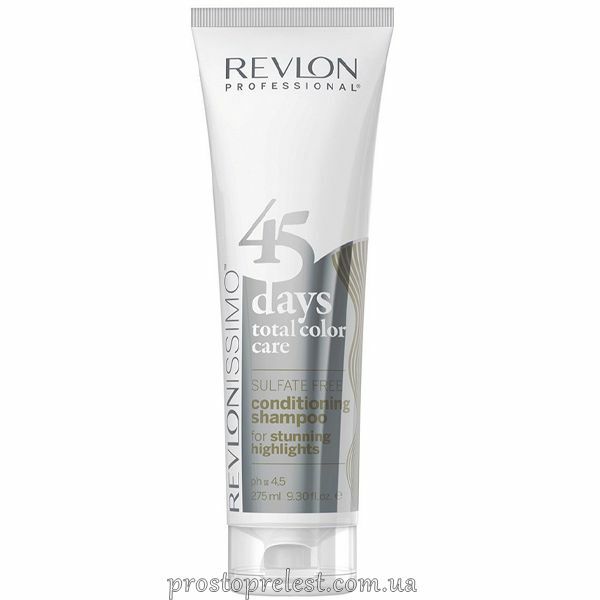 Revlon Professional Revlonissimo 45 Days Shampoo and Conditioner Stunning Highlights - Шампунь-кондиціонер для знебарвленого, мелірованого і сивого волосся