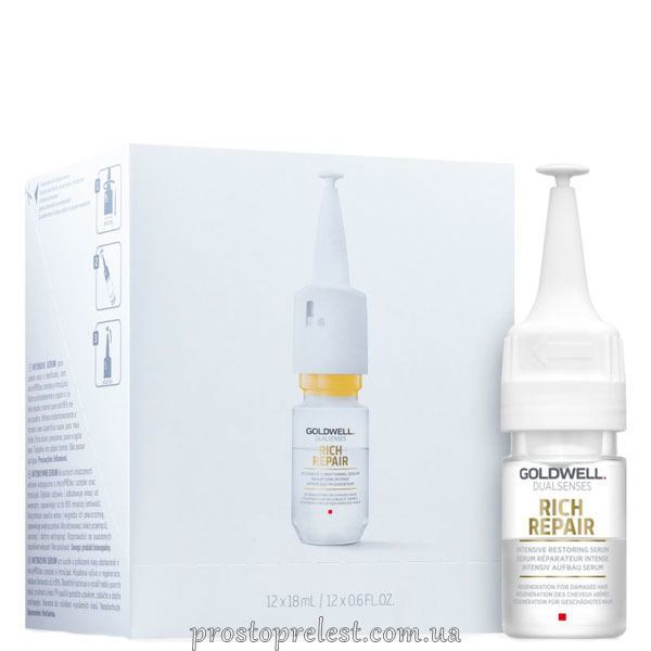 Goldwell Dualsenses Rich Repair Revitalizing Serum - Відновлююча сироватка для сухого та пошкодженого волосся