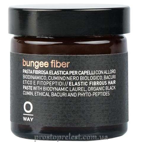 Oway Men Bungee Fiber - Паста для моделювання волосся сильної і гнучкої фіксації