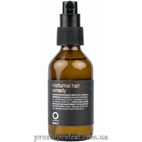 Oway Men Nocturnal Remedy - Лосьйон для зміцнення волосся, схильного до випадіння