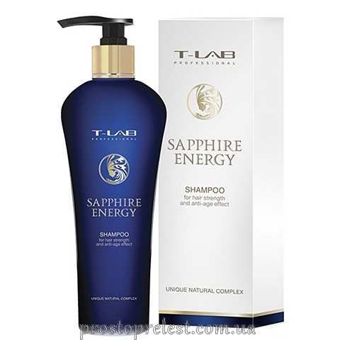 T-Lab Professional Sapphire Energy Shampoo - Шампунь для сили волосся і ефекту анті-ейдж