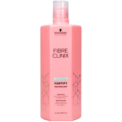 Schwarzkopf Professional Fibre Clinix Fortify Shampoo - Зміцнюючий шампунь для волосся