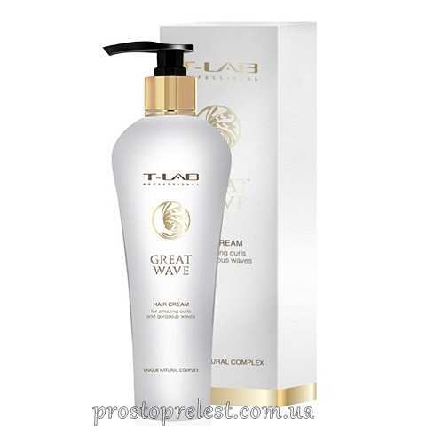 T-LAB Professional Great Wave Hair Cream - Крем для волос для ошеломляющих завитков и замечательных локонов