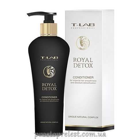 T-Lab Professional Royal Detox Conditioner - Кондиціонер для королівської гладкості і абсолютної детоксикації