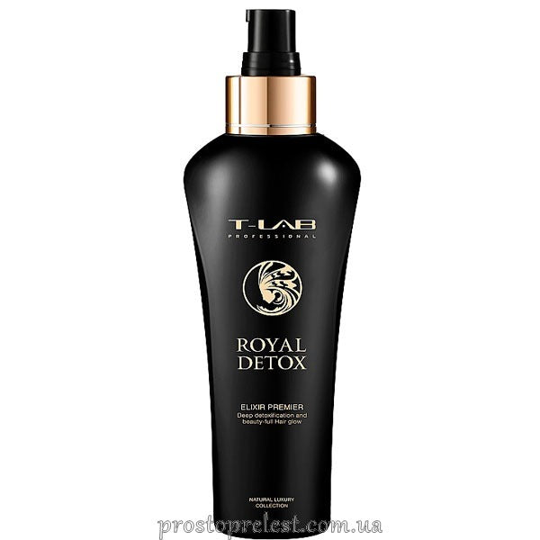 T-Lab Professional Royal Detox Elixir Premier - Эликсир для глубокой детоксикации волос