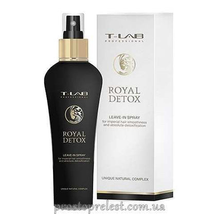 T-Lab Professional Royal Detox Leave-In Spray - Незмивний спрей для абсолютної детоксикації волосся