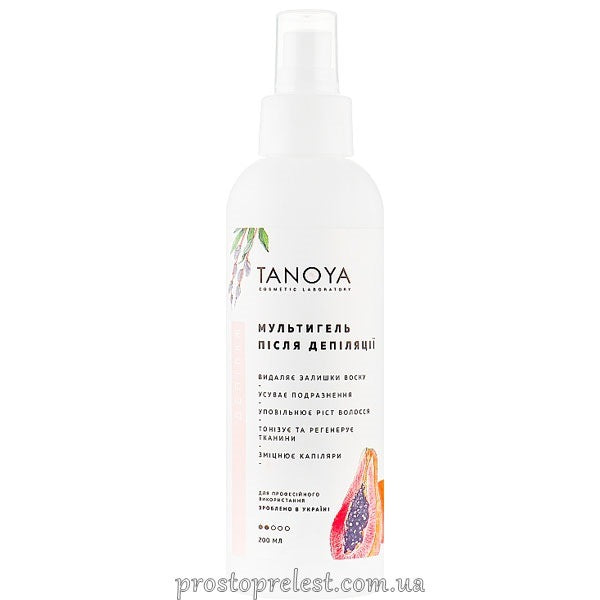 Tanoya Post Epilation Multi Gel  - Мульти-гель после депиляции