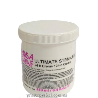 Rosa Graf Ultimate Stem Cell 24h Cream - Омолоджуючий крем зі стовбуровими клітинами альпійської троянди