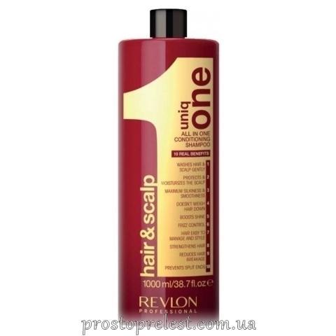 Uniq ONE ALL IN ONE SHAMPOO & BALM - Очищающий шампунь-бальзам