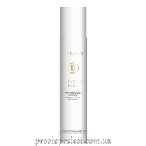 T-Lab Professional Velvet Flex Hair Mousse Medium - Мусс для волос средней фиксации