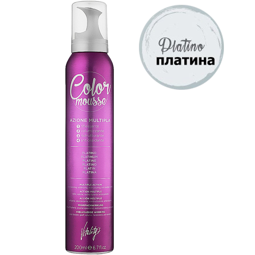 Мус для волосся, фарбувальний 200 мл - Vitality&