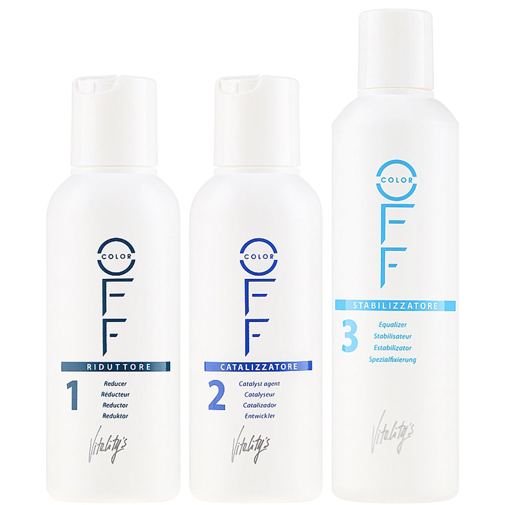 Vitality’s Color Off 3 Step Kit - Набір для видалення штучного пігменту